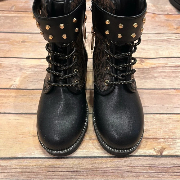 Michael Kors, Girls' Haskell Studs Moto Boots - Picture 4 of 9
